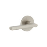 Viaggio Circolo Rosette Passage (Hall & Closet) with Milano Lever