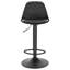 Rikard Swivel Upholstered Adjustable Height Counter Stool-353913172