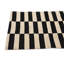 Tapis noir et blanc 3x4 Ponce