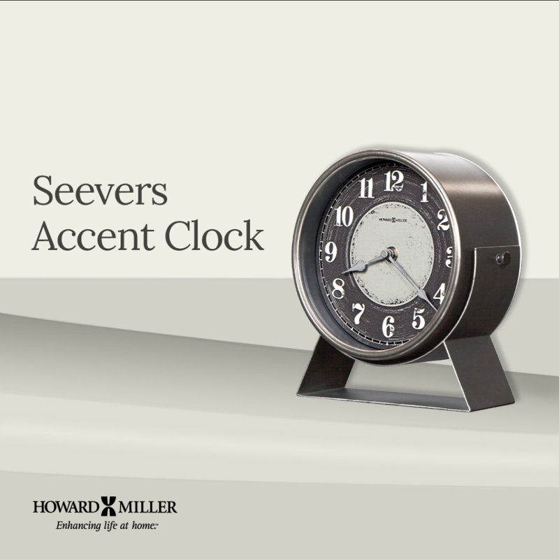Seevers Accent Clock