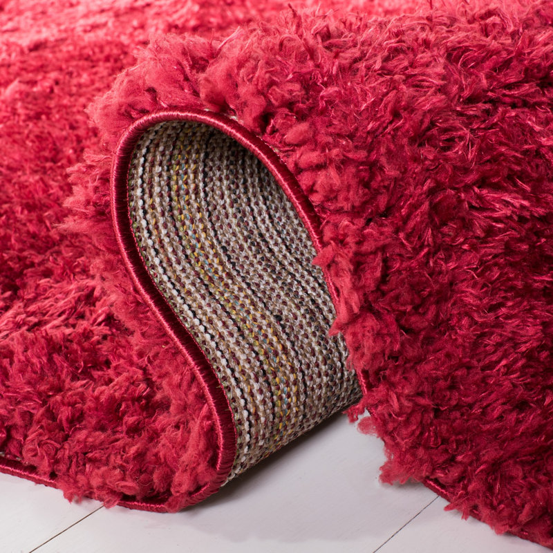 Madrid Shag 200 Performance Solid Color Rug, Square 8'