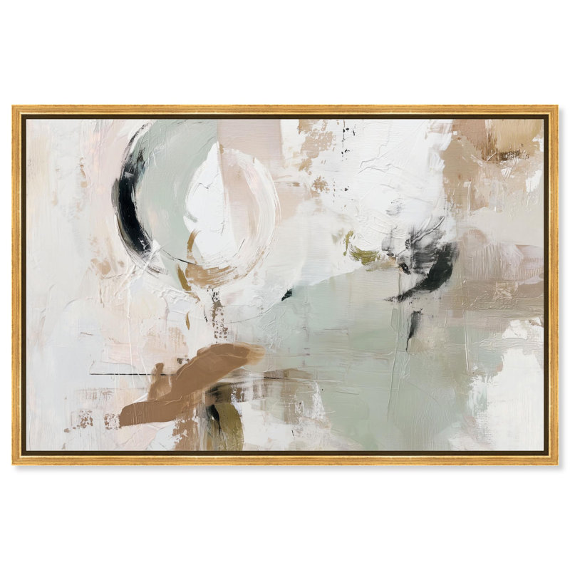 "Misty Forms II", reproduction d'art sur toile par Art Remedy, cadre doré, 45 x 30, H 31 po x l 46 po, Cadre doré
