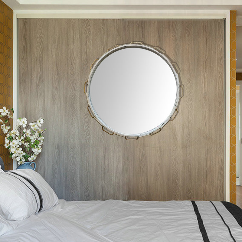 Metal Flat Wall Mirror