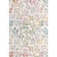 Tapis floral vert / mauve / blanc Adelin-1206130750