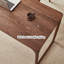 Bureau en bois massif de style nordique à lumière de luxe-1370493510