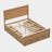 Queen Bed Frame Platform with Drawers, Center Supports Included-1436751804