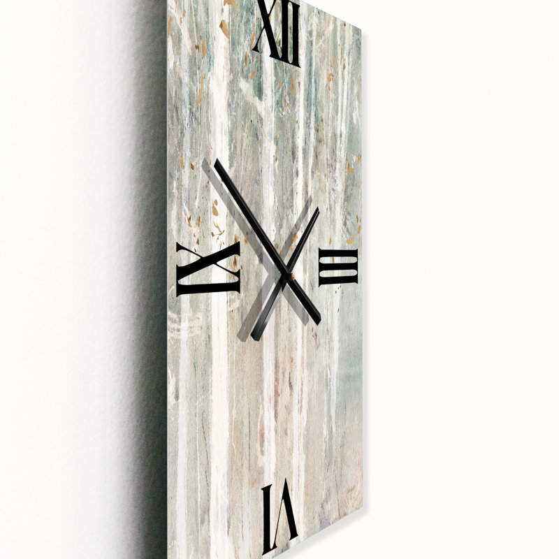 Horloge murale traditionnelle A Woodland Walk in the Forest V, Grand