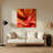 Digital Abstraction 1 Red Metal Wall Art-655162627