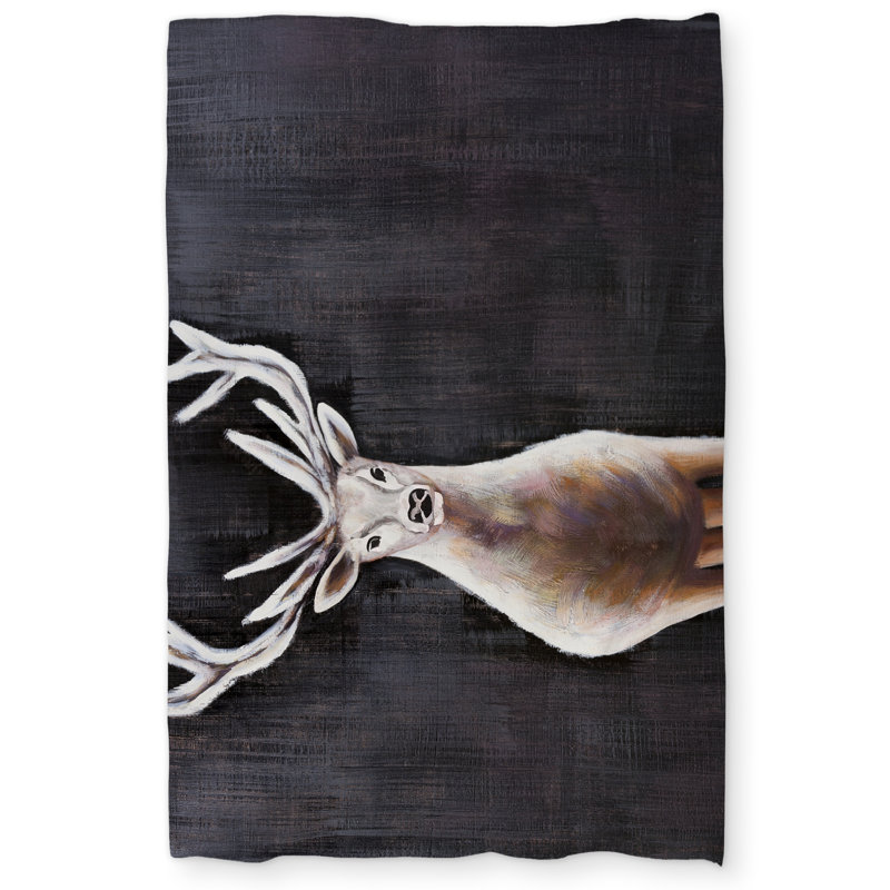 Lonely deer Rustic Animals Duvet Cover | Home Decor Essentials