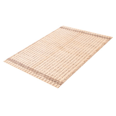 One-of-a-Kind 5'4" X 7'11" New Age Wool Area Rug in Cream