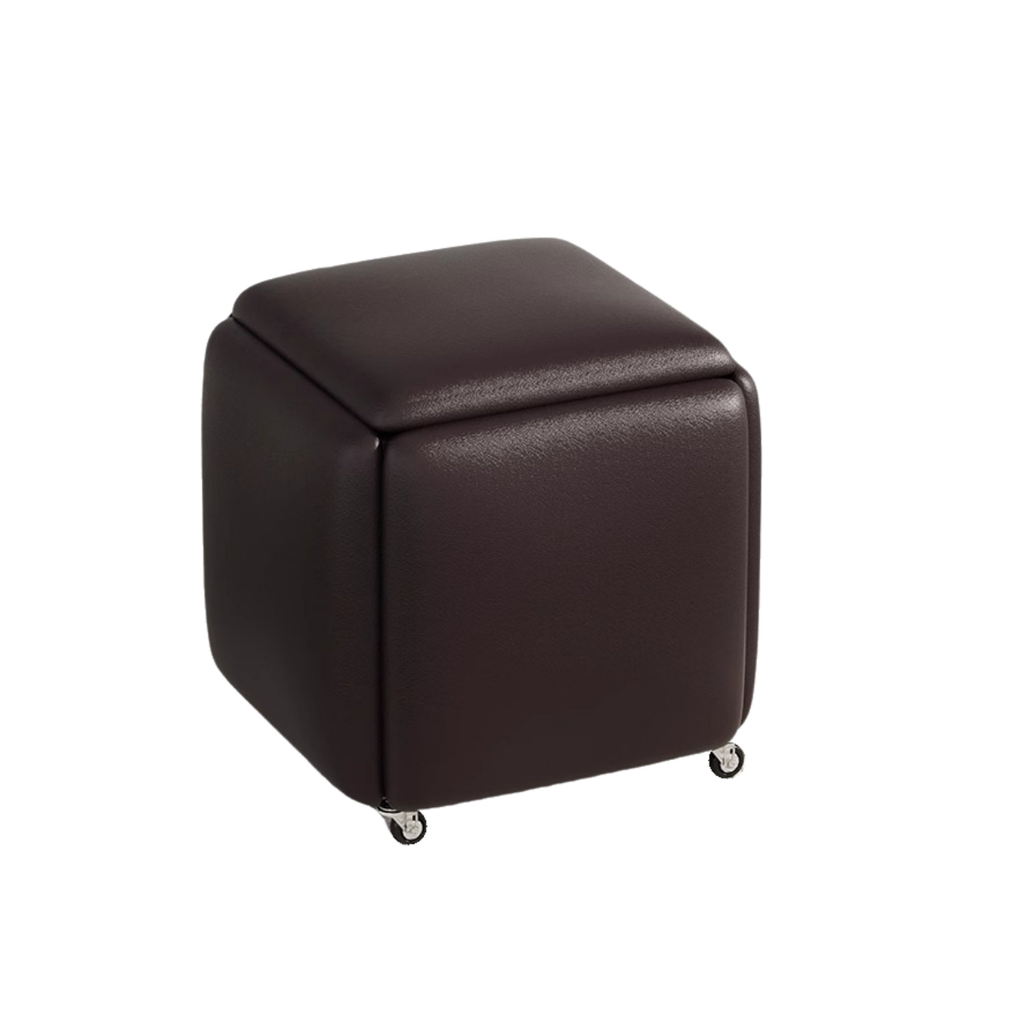 Interlocking Stool Cube Latitude Run® Multi-functional Foldable Cube Stool For Home Use | Wayfair