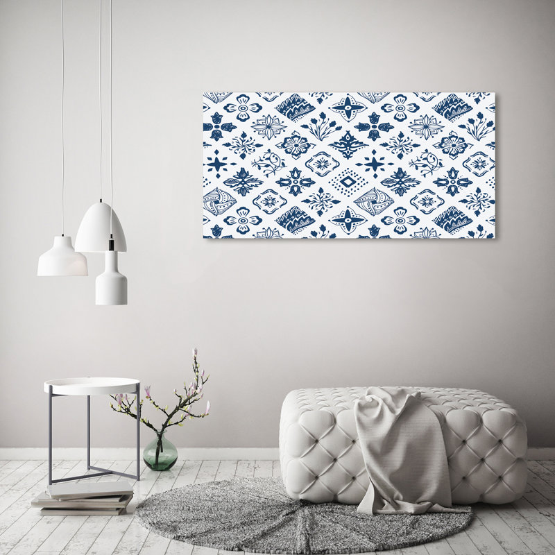 Floral Pattern - Wrapped Canvas Print