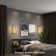 Hemingford Crystal LED Flush Mounted Sconce