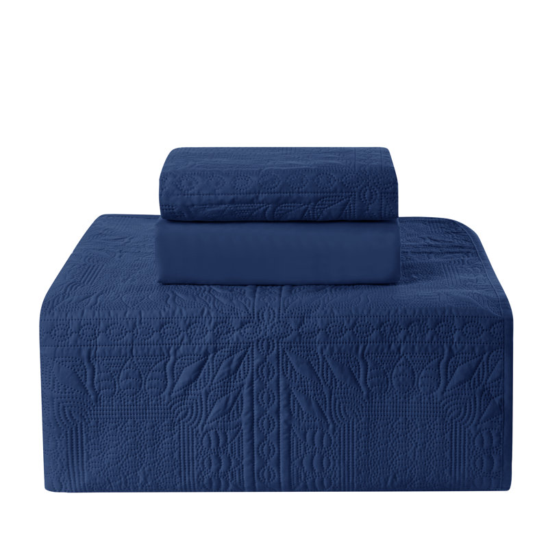 Ensemble de literie pour tout-petits 3 pièces, Bleu marine