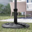 Base de parasol autoportante en résine