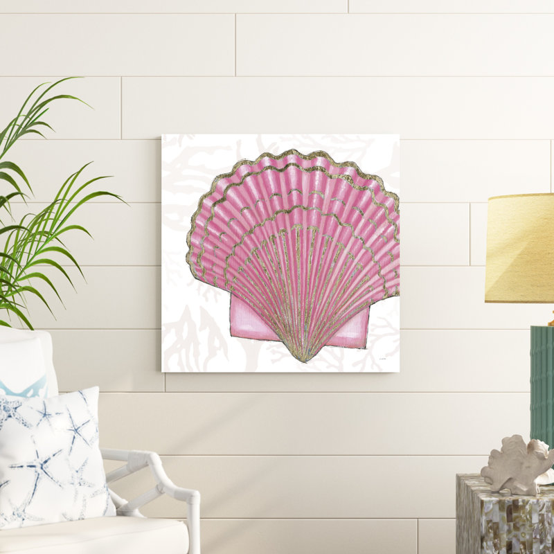 Coquilles chatoyantes V, H 30 po x l 30 po x P 1,25 po