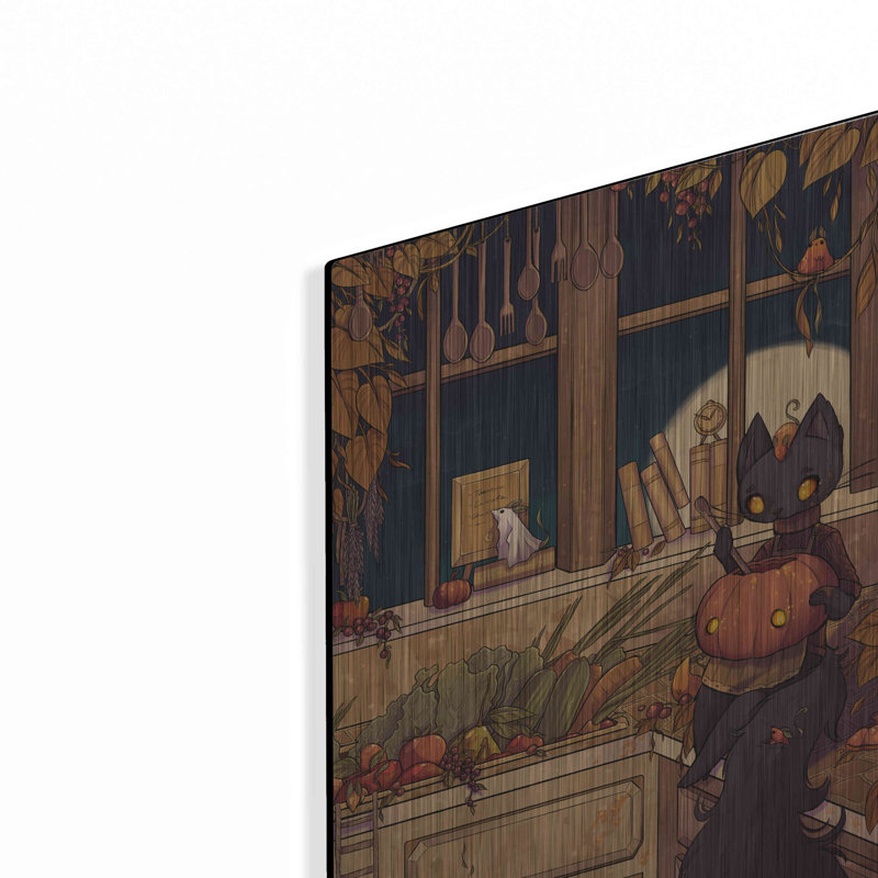 «Soup Cat» par Avery Multe, H 16 po x l 12 po