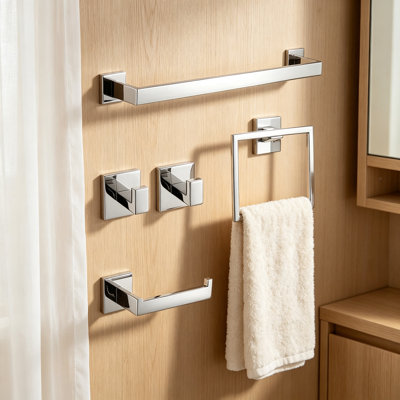 27in Brass Gold Double Towel Bar 2 Pack 304 Stainless Steel