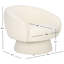 Fauteuil demi-tonneau pivotant Boucle-1413187157
