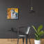 «Great Blue Heron» par St. Hilaire Elizabeth, art mural en verre acrylique-22301411