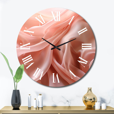 Horloge murale Smooth Elegant Minimal Glam Wave