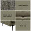 Fabric Sofa W/2 Pillows (Compressed Cushion)