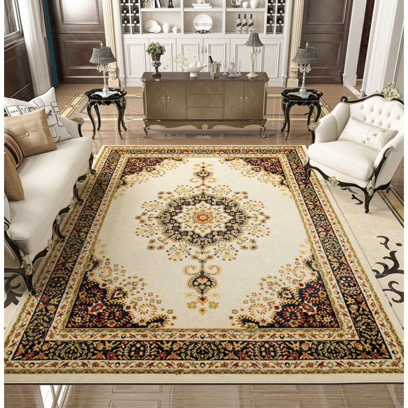 Tapis intérieur / extérieur en laine Spano, Rectangle 5 pi x 8 pi