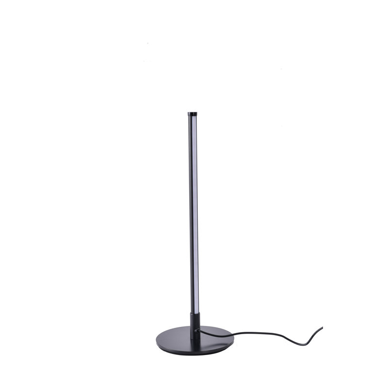 Modern 1 Light Black LED Linear Table Lamp