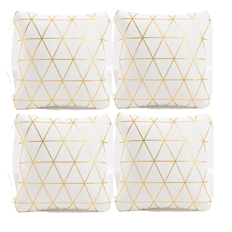 Housse de coussin , Blanc, 20 po x 20 po
