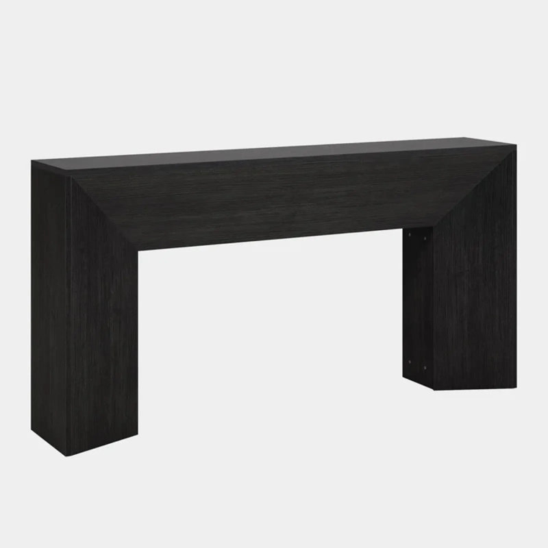 Sleek Side Table,Wooden Sofa Table,Modern Style Console Table