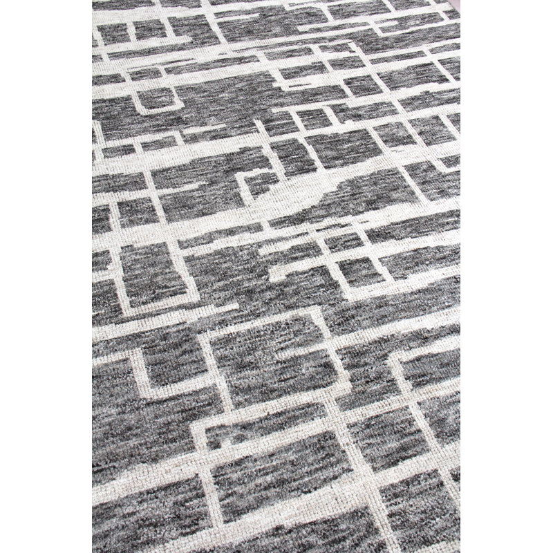 Aldridge Abstract Area Rug, Rectangle 6' x 9'