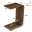 Solid Wood Pedestal End Table-1094046660