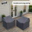 Housses de chaise d'extérieur en osier Argyri