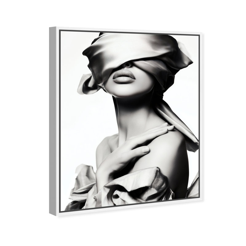 Blinded Grace I Print by Oliver Gal, 17"H x 21"W, White Floater Frame