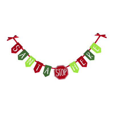 46 " Santa Claus Garland