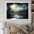 White Single Picture Framed