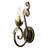 Steel Candle Wall Light