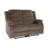 Bernardine 58.5" Modern & Contemporary Microfiber Manual Reclining Sofa with Wall-Hugger Design & Tab Pull Motion