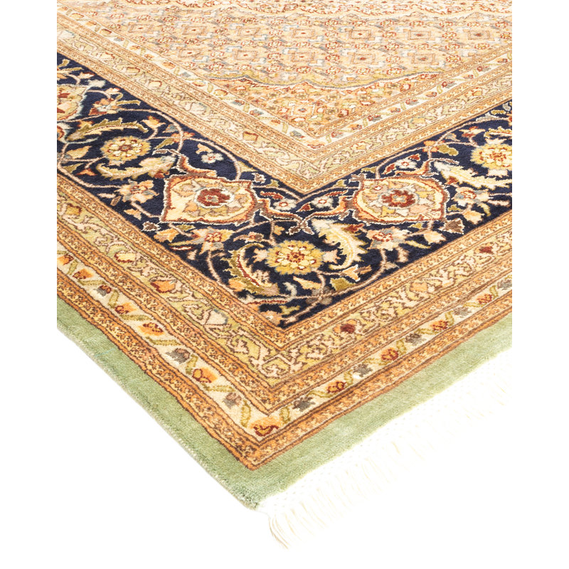 Classic One-of-a-Kind 9' 0" X 12' 4" Hand Knotted Area Rug