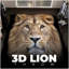  3D Printed Tiger Face Throw-826531507-889366855