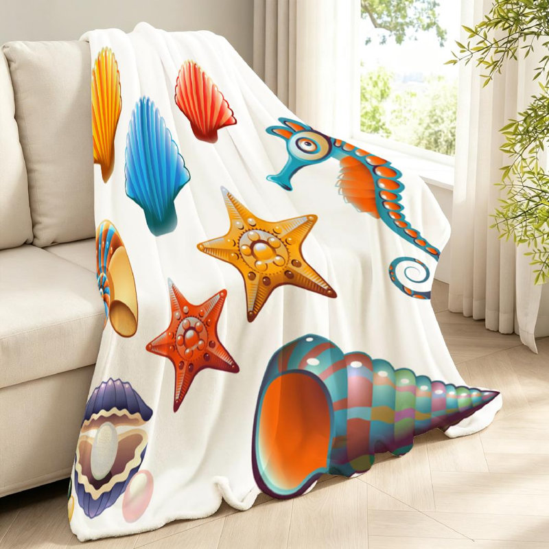 Jeté en flanelle bleue ultra douce, Jeté 40 po x 50 po