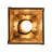 1 - Light Antique Copper Lantern Pendant