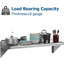 Stainless Steel Wall Mounted Shelving Unit-1320334921