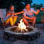 Round Smokeless Outdoor Fireplace-1391126709