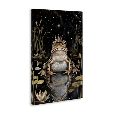 Art mural sur toile Regal Toad at Night par The Dutch Lady