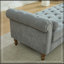 Fauteuil Stéphanie en chenille avec 2 coussins cylindriques et accoudoirs-899147758