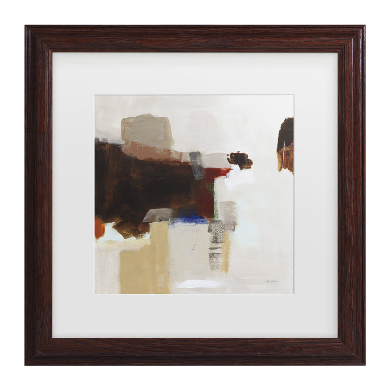 "Pamela Munger", rouille américaine, art encadré mat, H 18,75 po x l 18,75 po