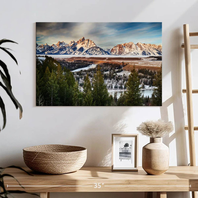 Alvord Overlooking Snake River, 16" H x 24" W