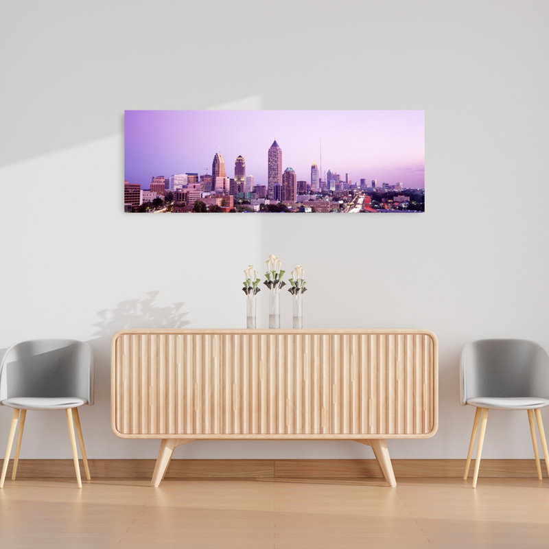 Twilight Atlanta Georgia USA by Andy Caulfield - Wrapped Canvas Panoramic Print, 40.64 cm H x 121.92 cm W