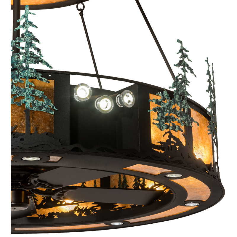 Rustic Lodge Chandelier